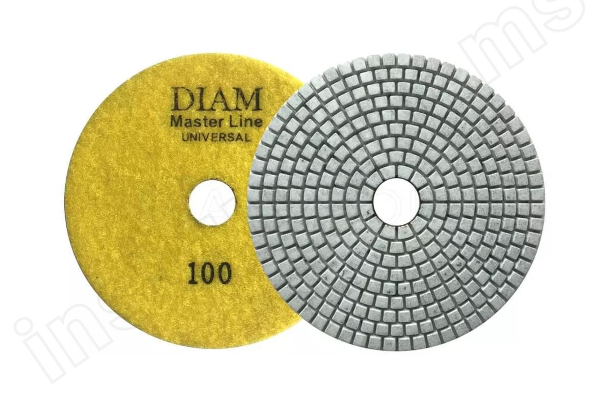 Шлифовальный круг 100х2,5мм гибкий Diam №100 Master Line Universal   арт.000624 - фото 1