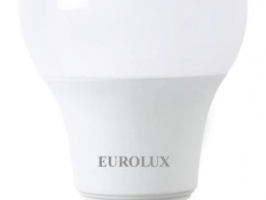 Лампа светодиодная LL-E-A60-11W-230-6K-E27 (груша, 11Вт, холод., Е27) Eurolux  - фото 1
