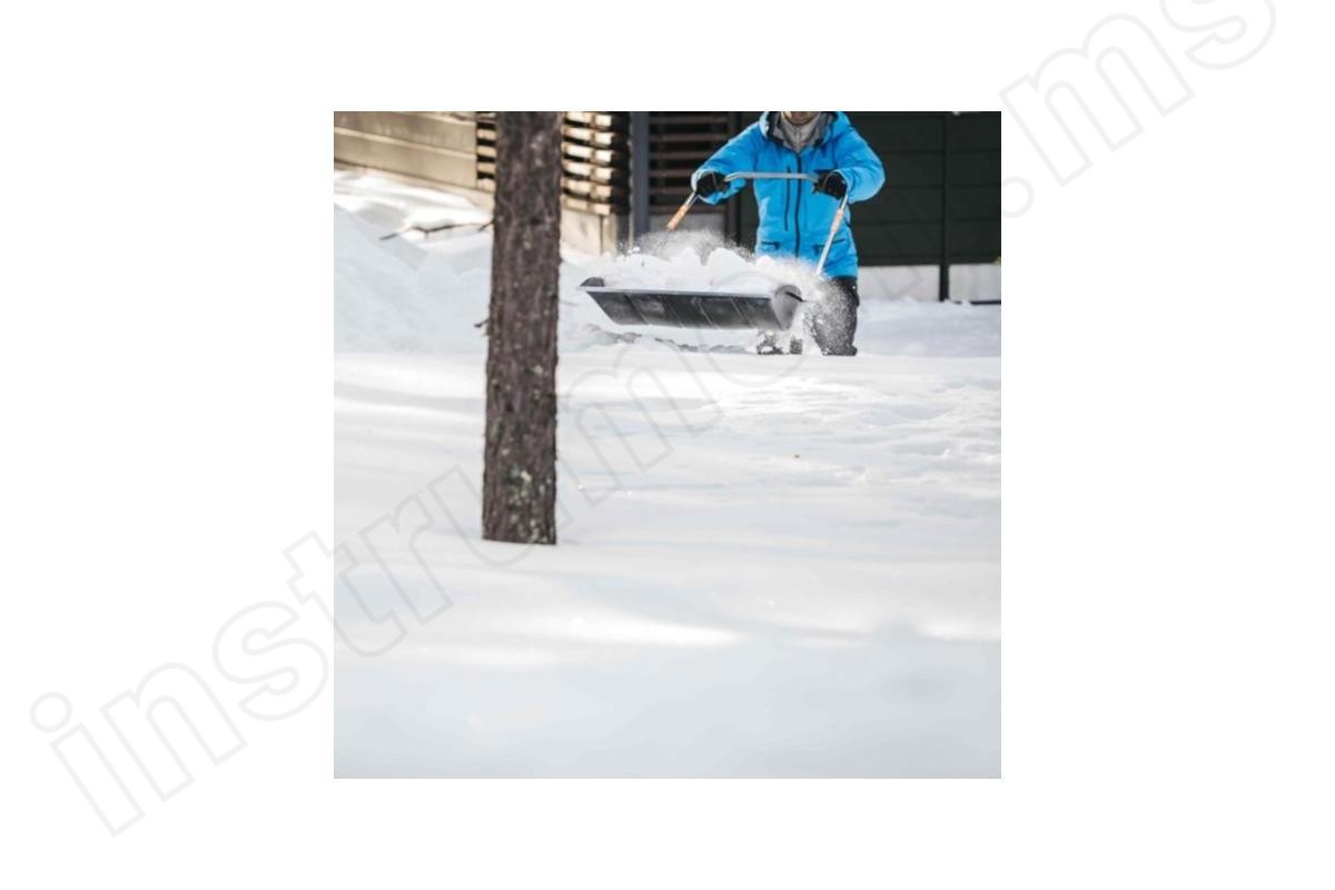 Скрепер-волокуша Fiskars, 720мм, для снега   арт.143021/1003470 - фото 2